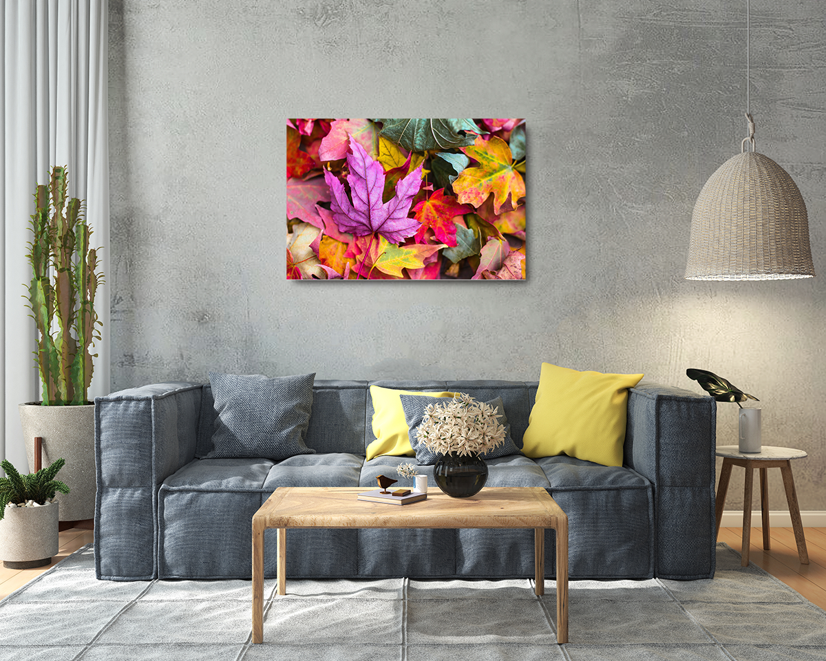 TABLOU CANVAS FRUNZE DE TOAMNĂ
