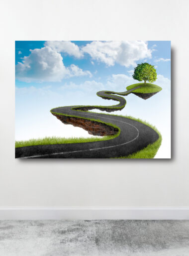 TABLOU CANVAS ROAD TO THE SKY