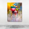 TABLOU CANVAS RAIN COLOR