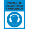 STICKER AUTOCOLANT INDICATOR – PROTECȚIE OBLIGATORIE A URECHILOR