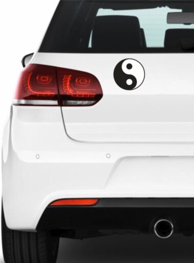 AUTOCOLANT – STICKER AUTO – YIN YANG
