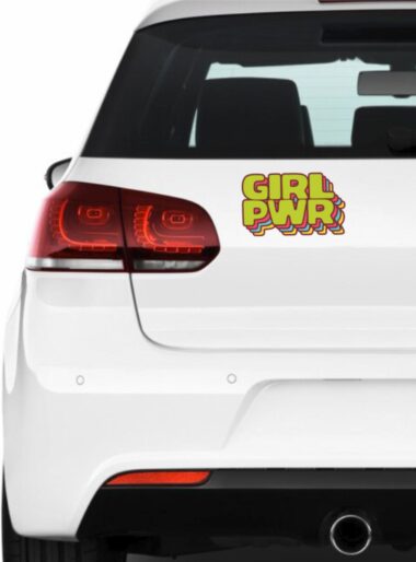 AUTOCOLANT – STICKER AUTO – GIRL POWER