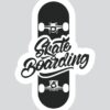 SKATE BOARDING – 15X22 CM