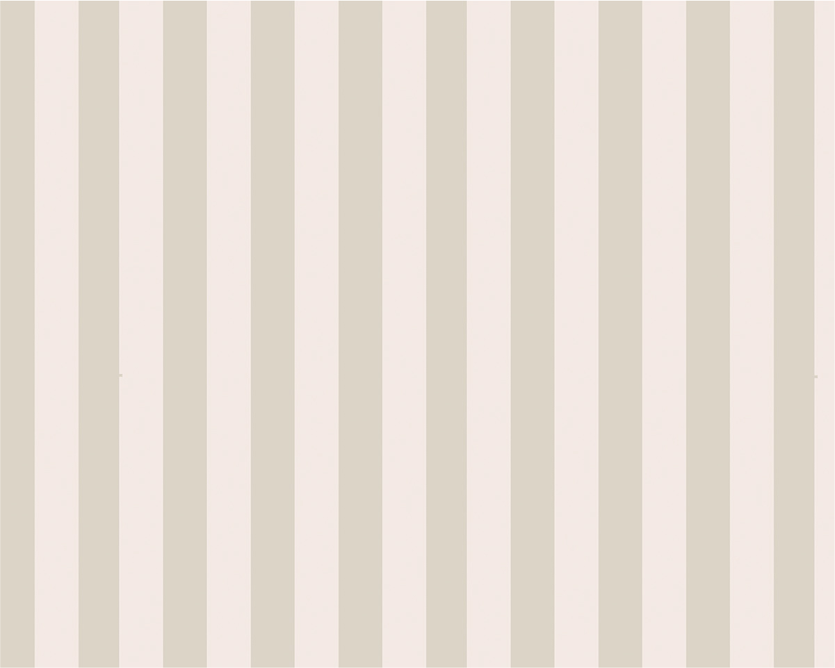 Tapet Striped Clasic Crem și Bej – Dungi Late Verticale
