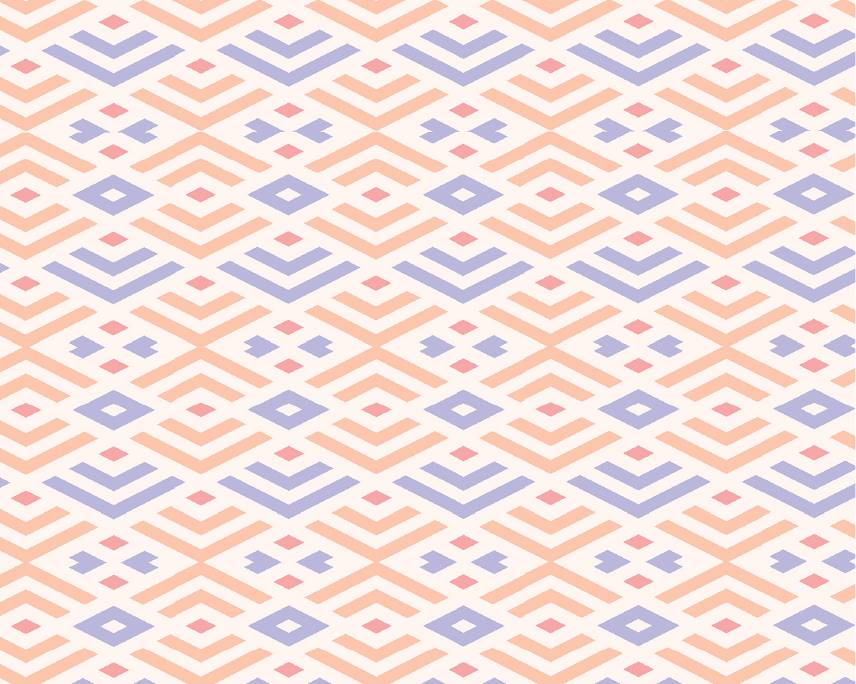 Tapet Textura Geometric Pastel – Model Etnic în Nuanțe Delicate